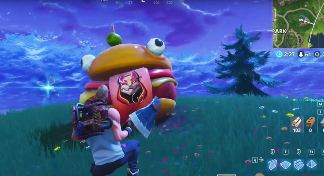 Durrr Burger Found in Fortnite