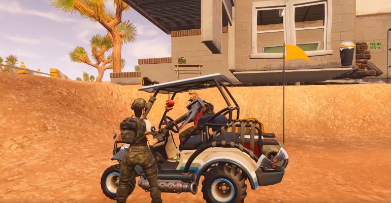 Fortnite ATK Under the map Glitch