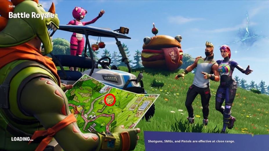 Fortnite Road Trip Loading Screen Challenge Week 1