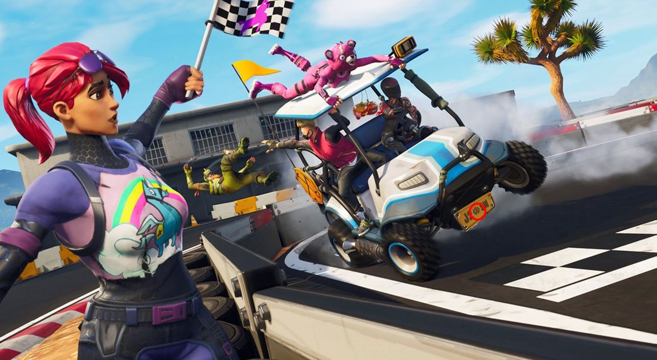 Hidden Battle Star in the Road Trip Loading Screen 3 - Week 3
