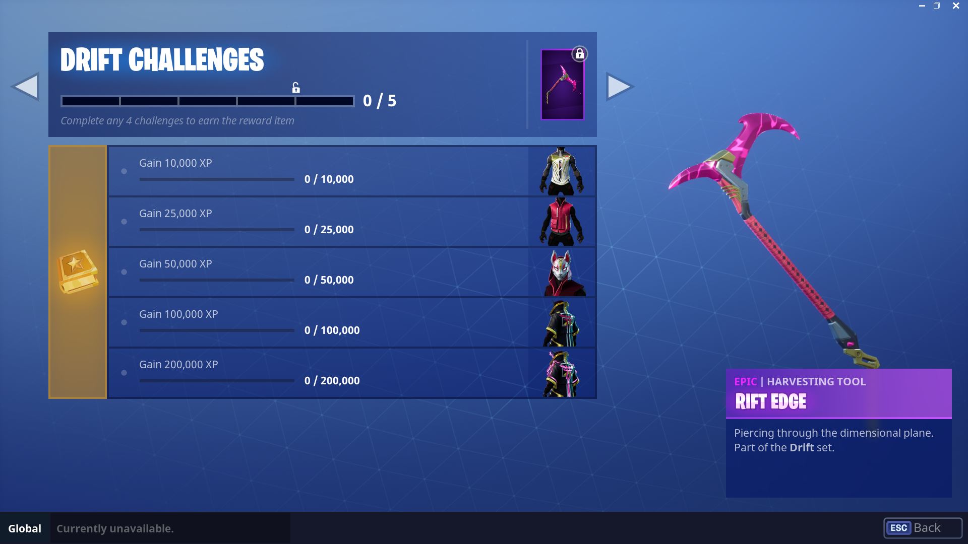 Drift Challenges Fortnite