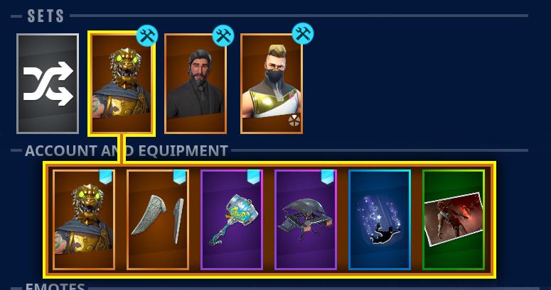 Fortnite Skin Sets Concept
