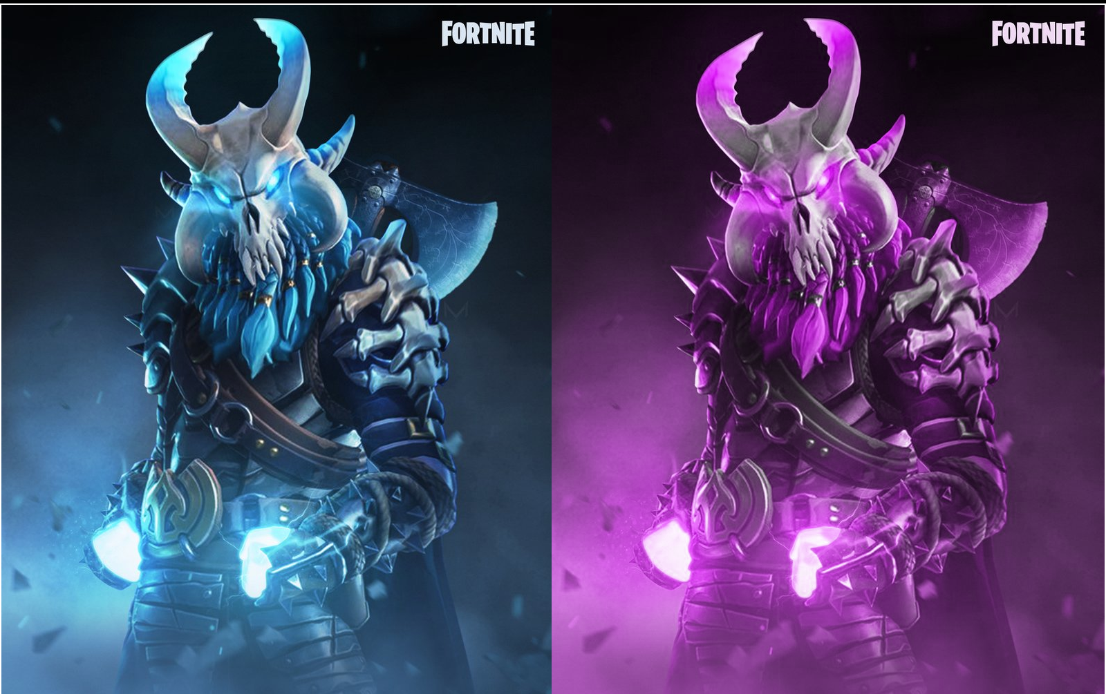 Fortnite Ragnarok 100 Tier Skin Lights Concept
