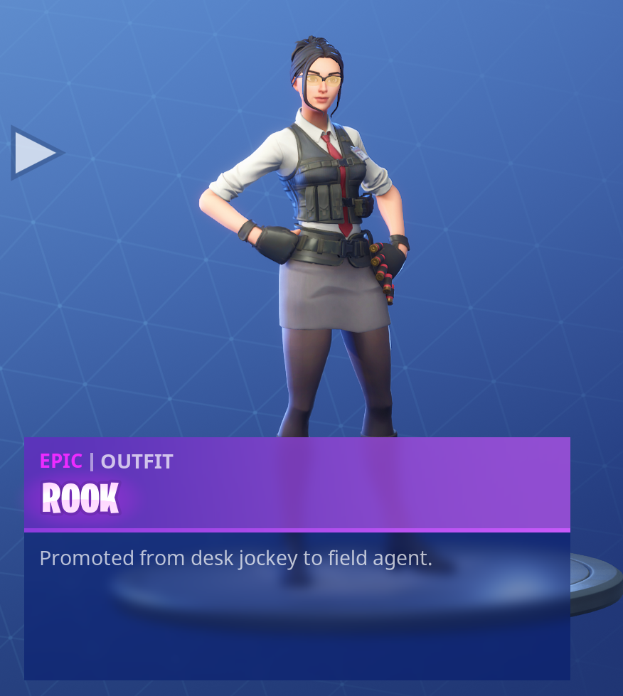 Fortnite Season 5 Battle Pass Tier 87 Rook Skin/Outfit