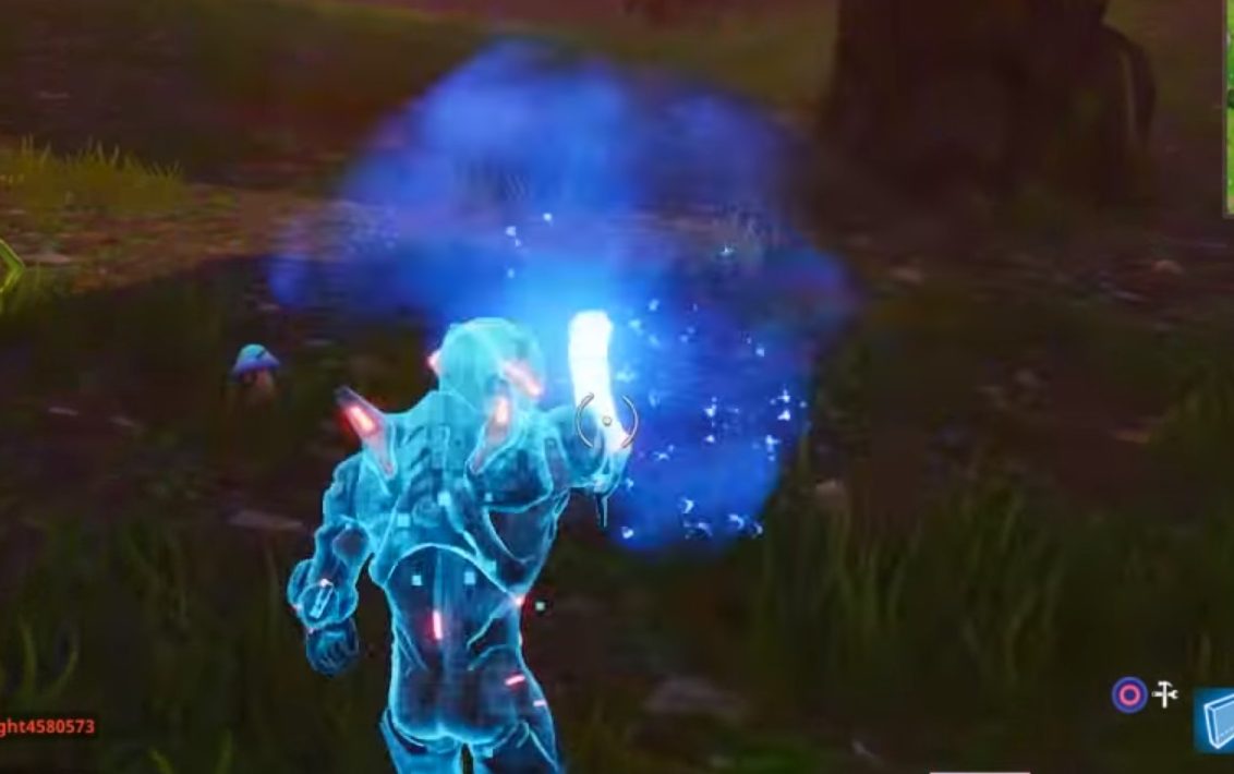 Consuming Items in Fortnite Battle Royale