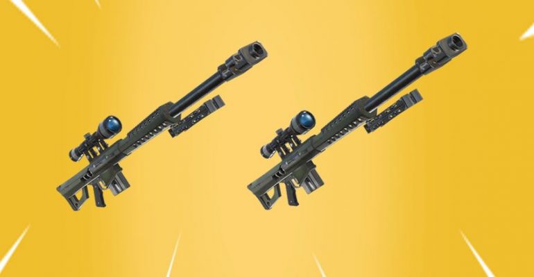 Double Heavy Sniper Rifles in Fortnite