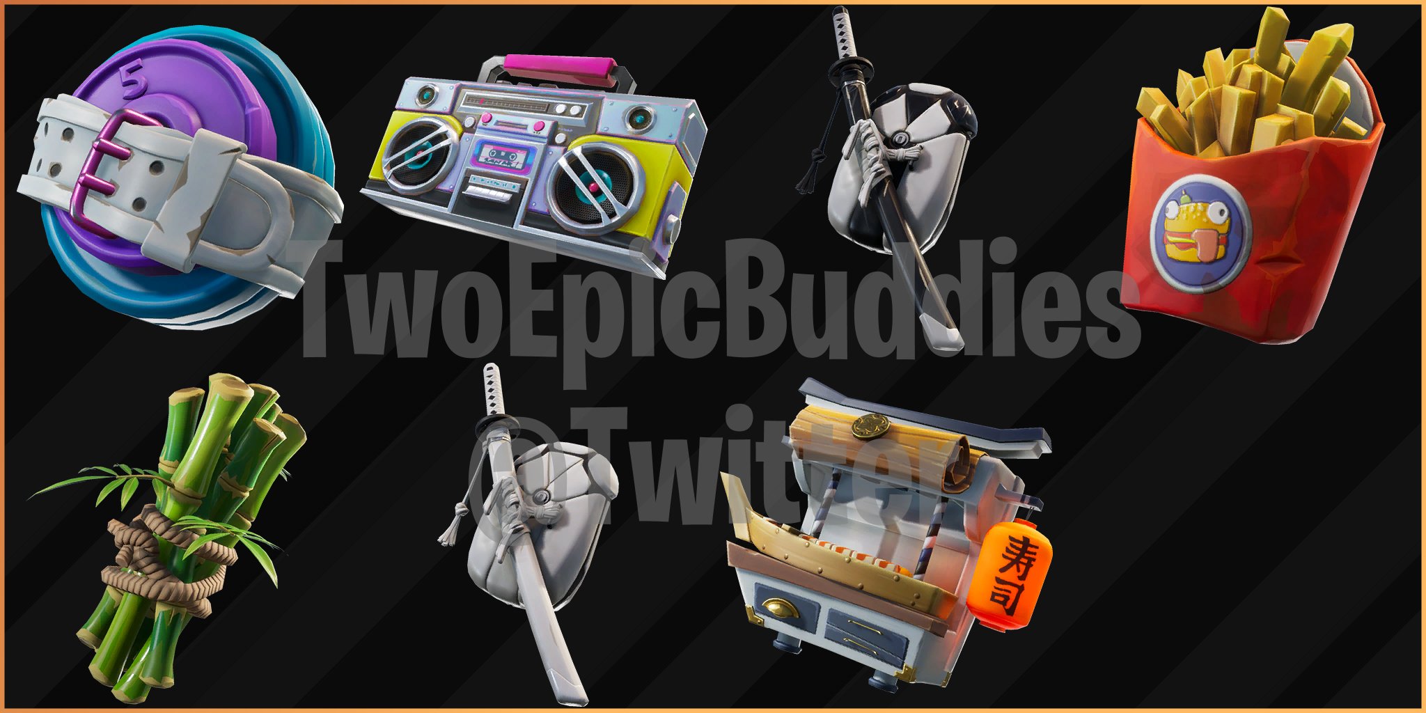 Fortnite leaked Back Blings V5.2