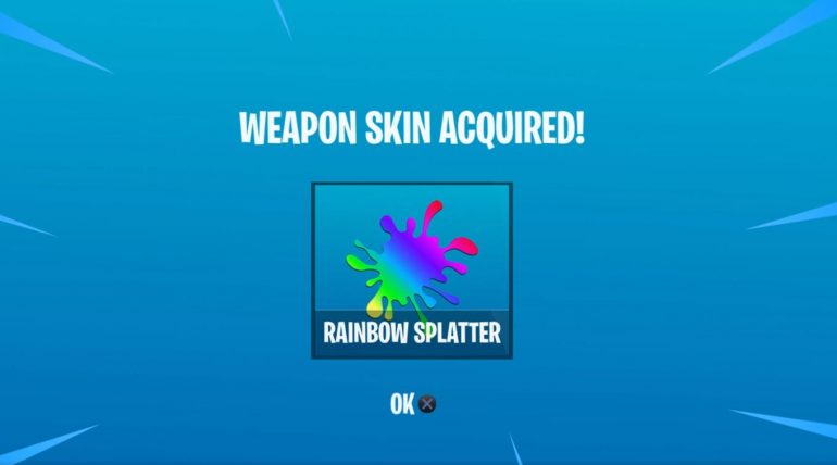 Fortnite weapon skin concept