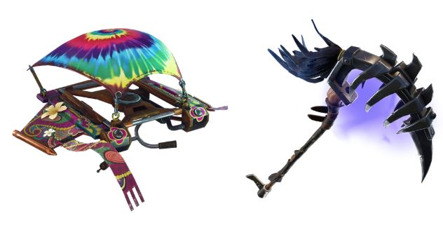 Leaked pickaxes and gliders