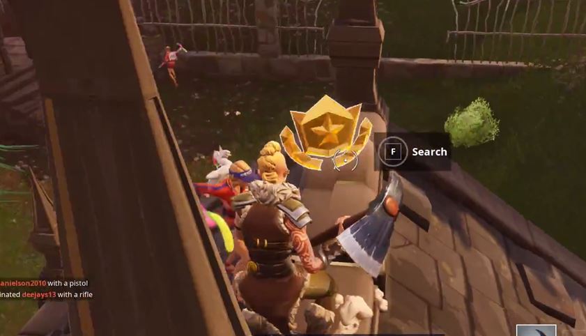 Location for treasure map
