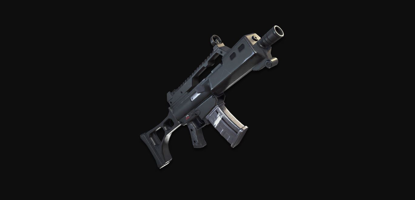 Supressed Assault Rifle Fortnite