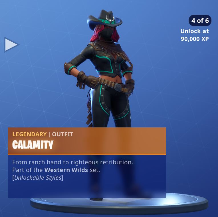 Calamity Unlockable Style 4