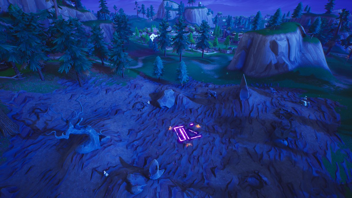 Corrupted Runes Locations Fortnite Map
