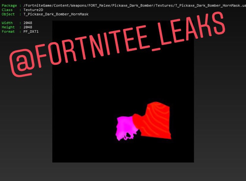 Dark Bomber skin pickaxe 2