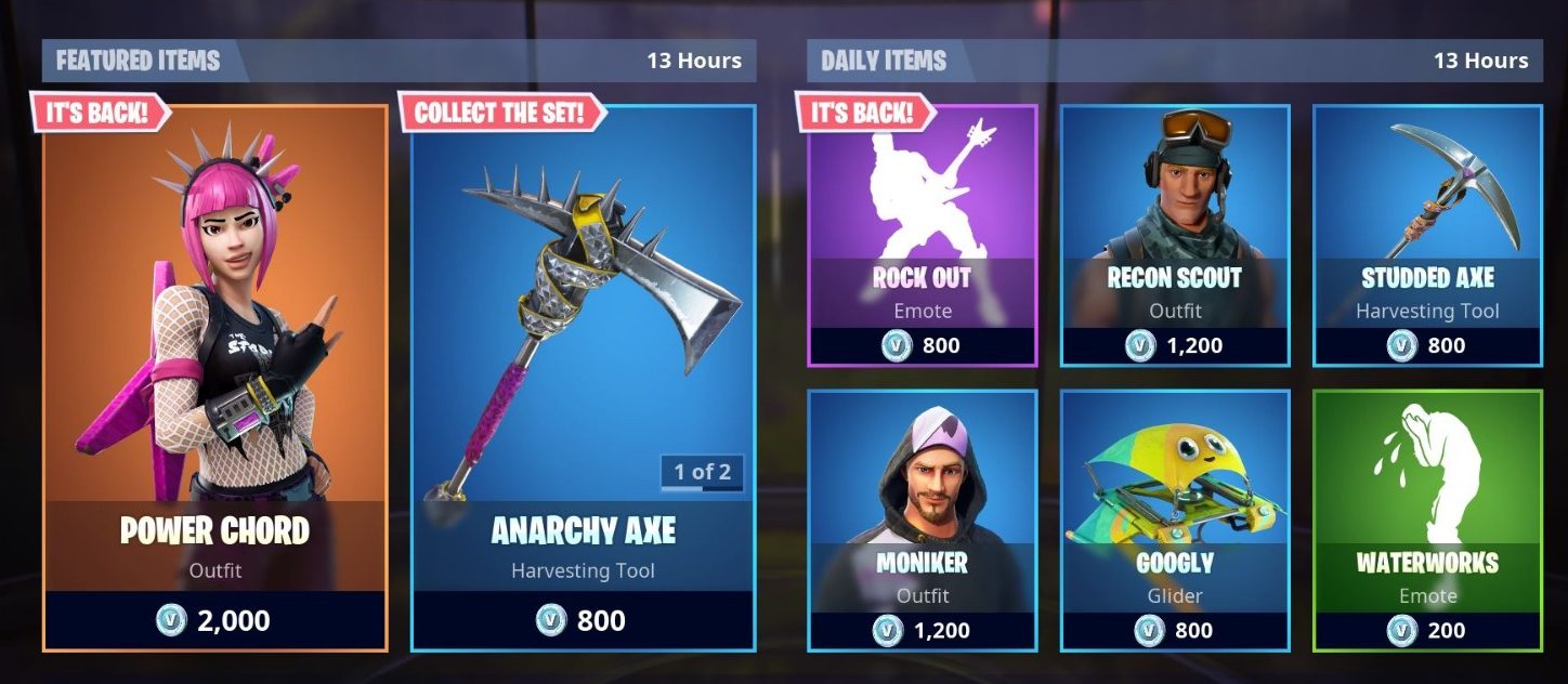 Fortnite Item Shop 9th September - 10th September