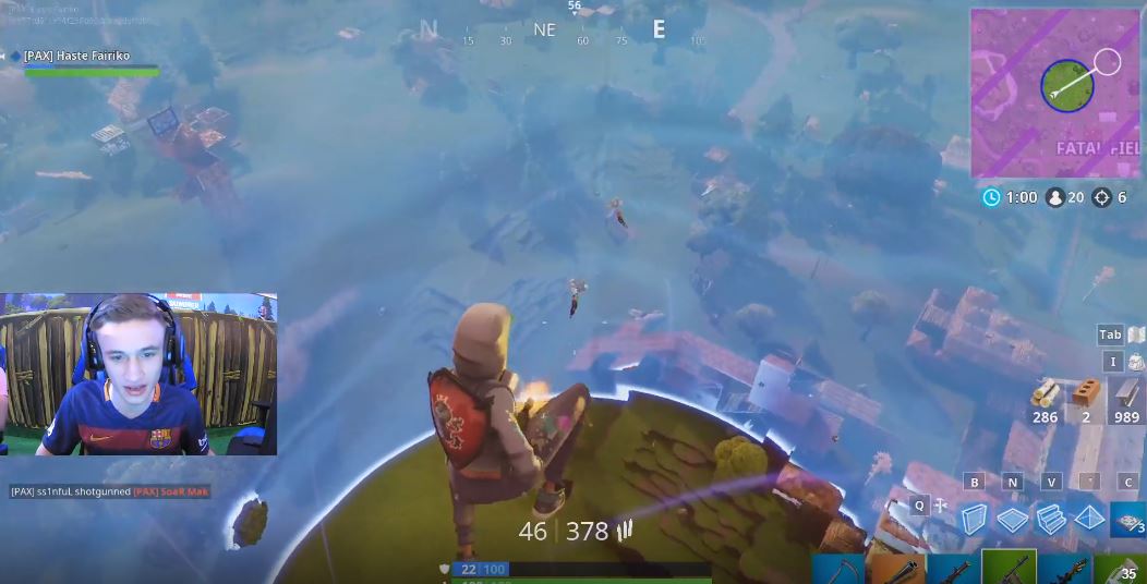Fortnite anti-gravity