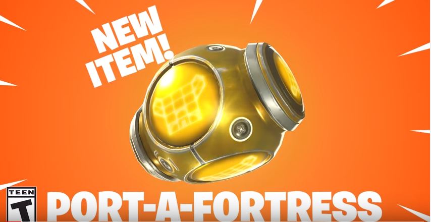 Fortnite port-a-fortress v5.41