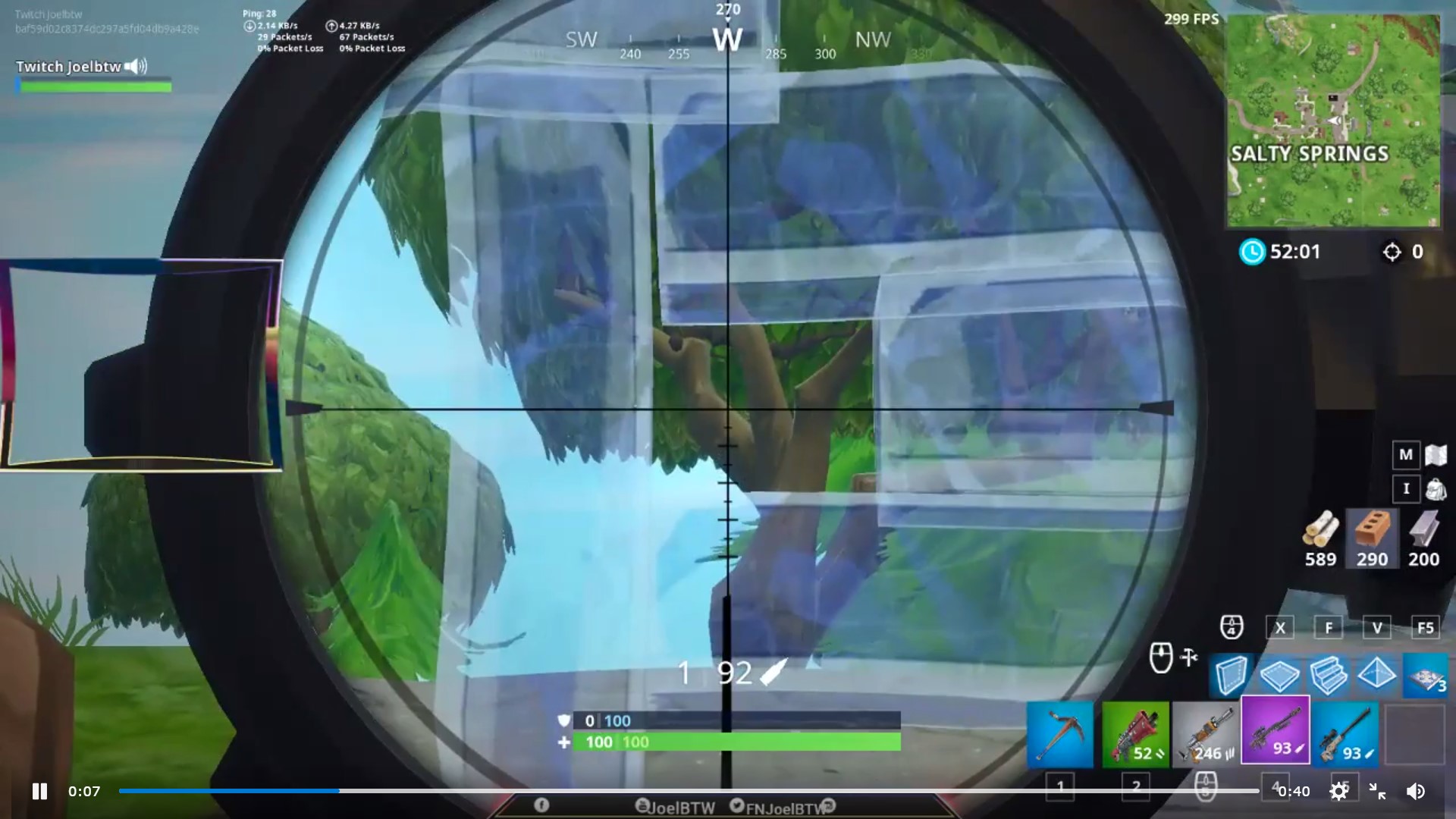 Gap through Brick wall bug