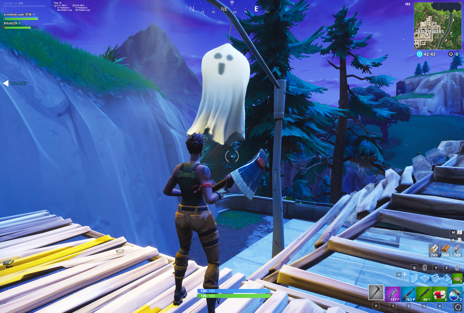 Ghosts in Fortnite
