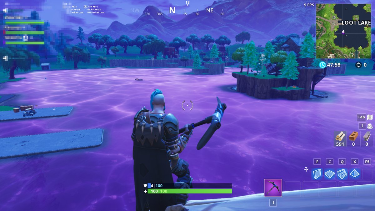 Loot Lake Cube Water fortnite