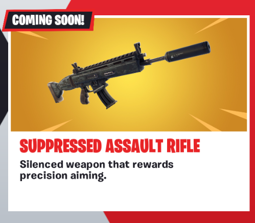 Suppressed Scar Fortnite