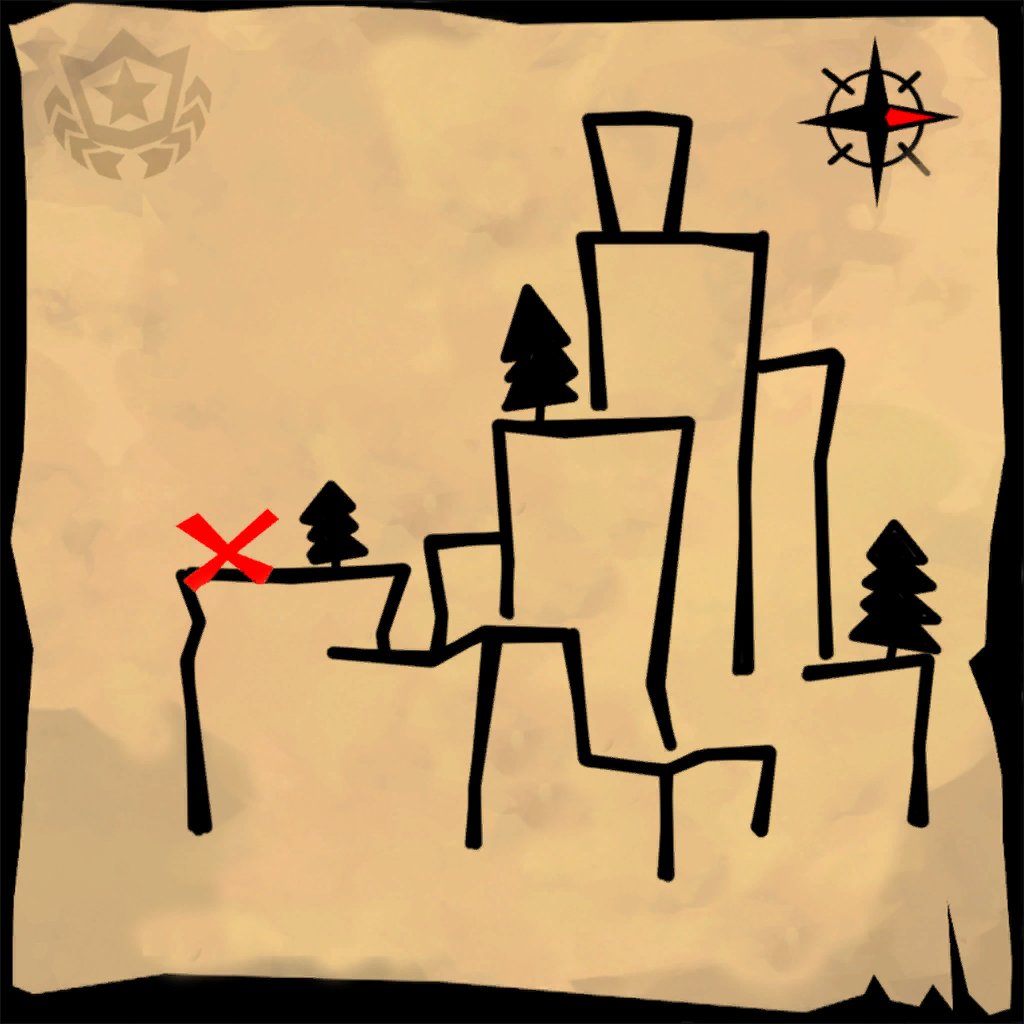 Treasure map found in Shifty Shafts