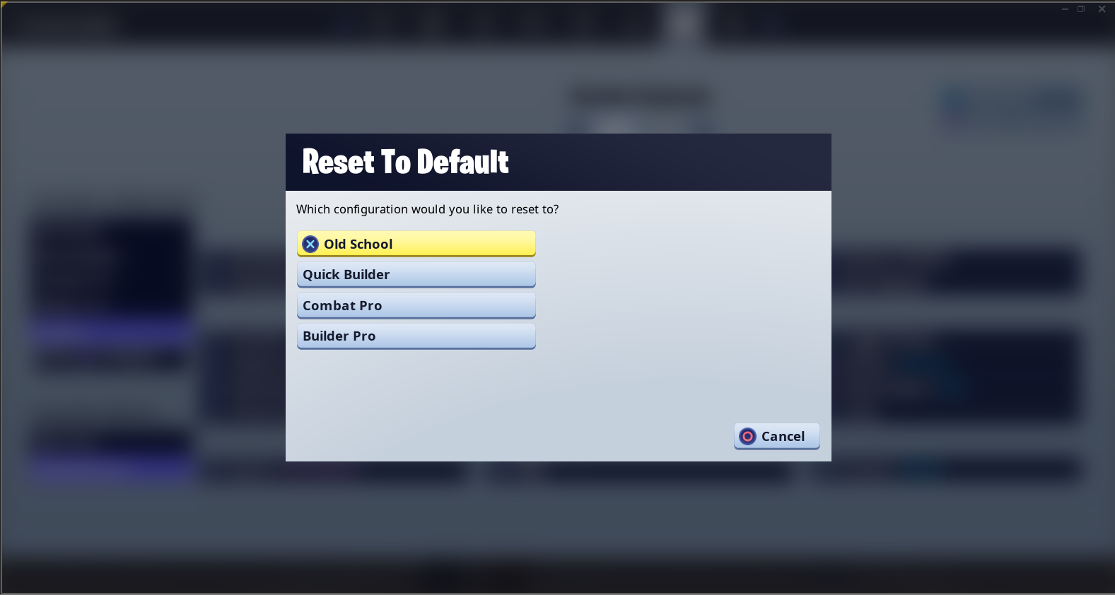 Custom Bindings Fortnite