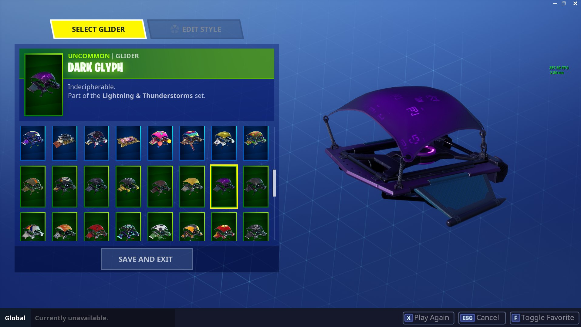 Dark Glyph in-game