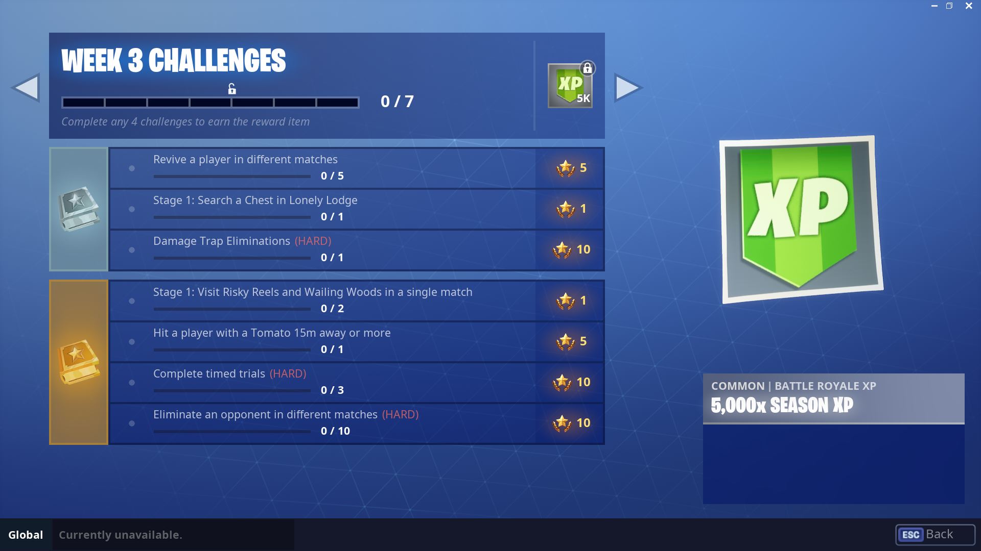 Fortnite Season 6, Week 3 Challenges