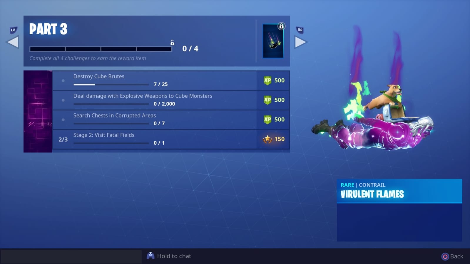 Fortnitemares battle star glitch