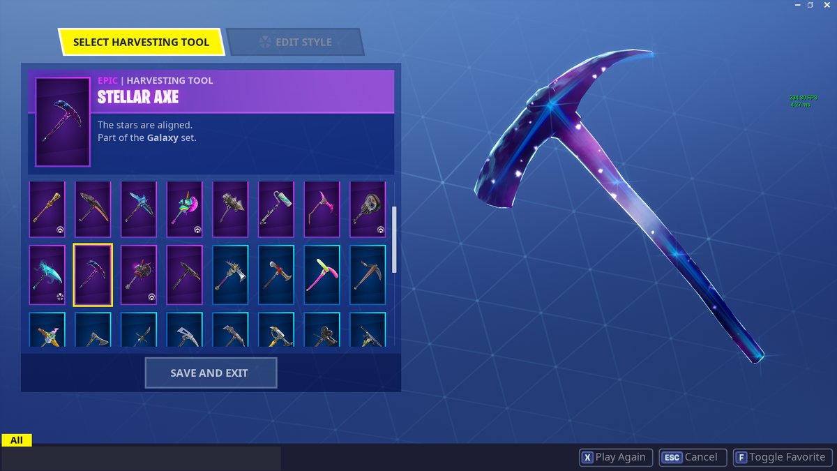 Galaxy Pickaxe