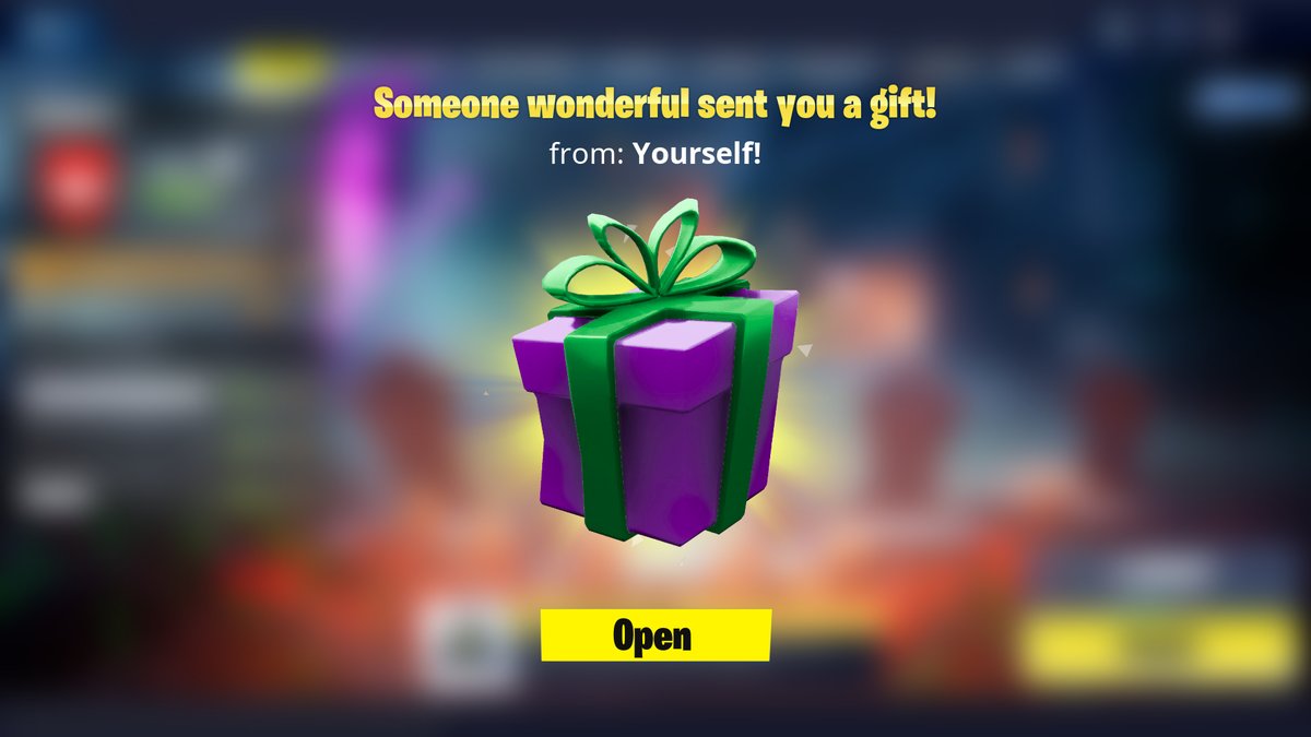 Fortnite Gift Box Style 4