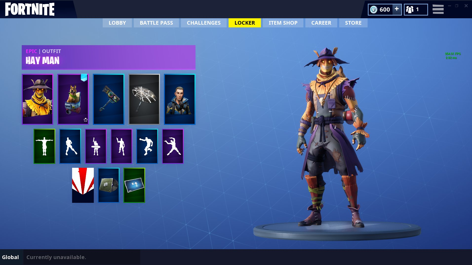 Hay Man In-Game