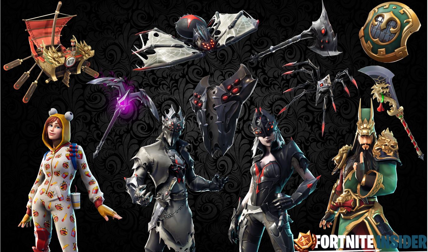 Leaked v6.1 fortnite skins and cosmetics