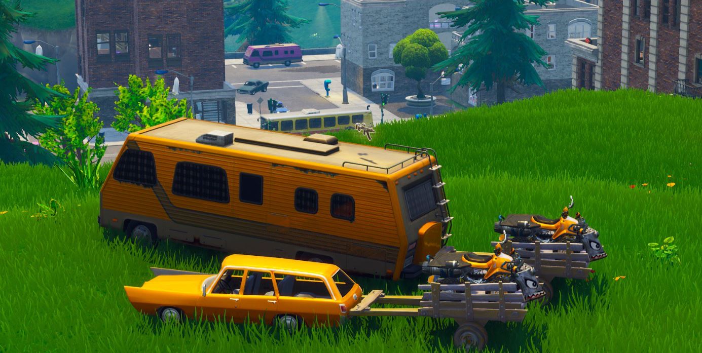 Quadcrasher tilted towers