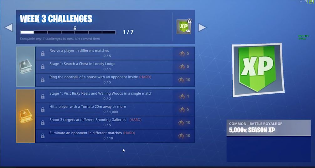 Season 6 Week 3 Fortnite Leaked Challenges