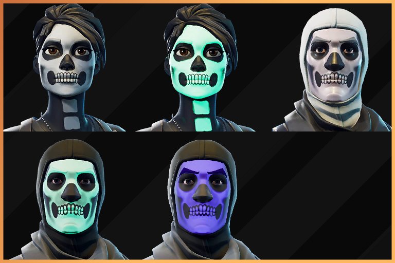 Skull Trooper Unlockable Styles