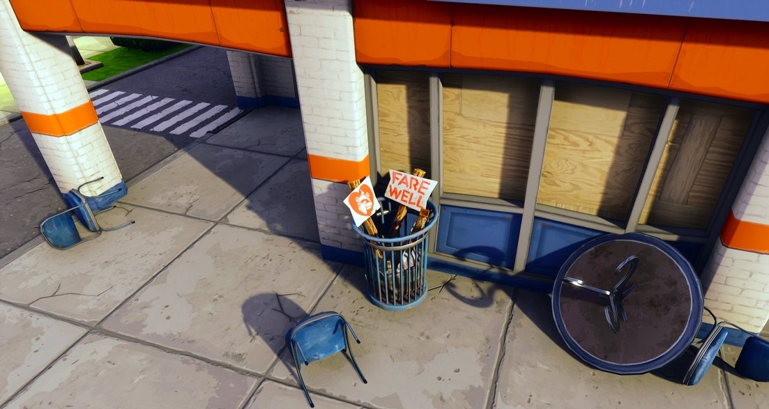 Durrr Burger Shop Closed Down Fortnite