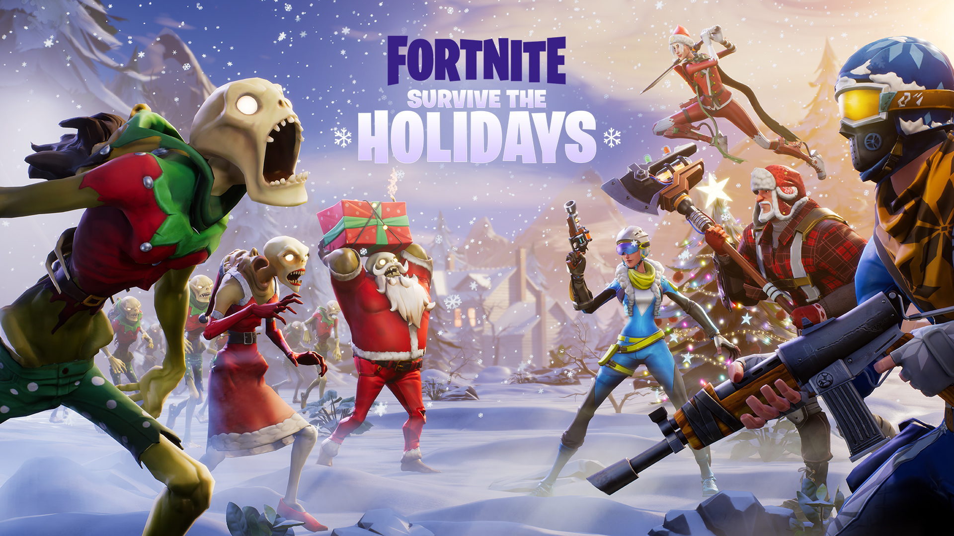 Fortnite Survive The Holidays 2017