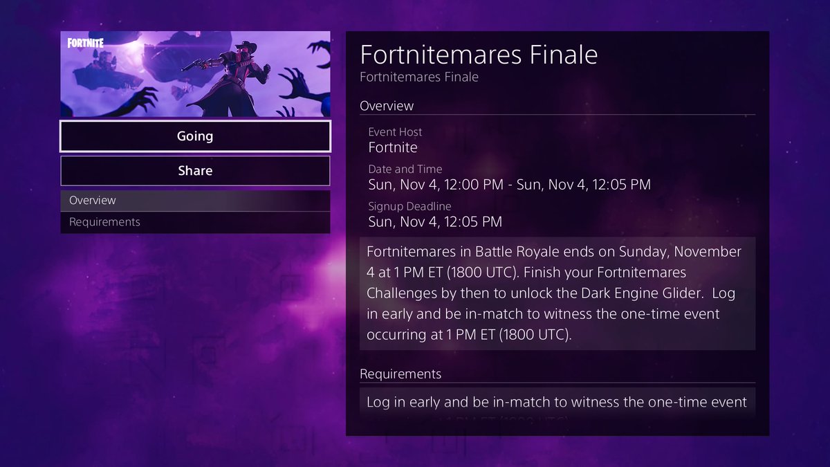 Fortnitemares finale