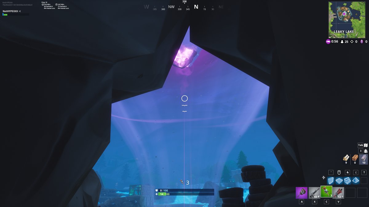Leaky lake butterfly event hiding place