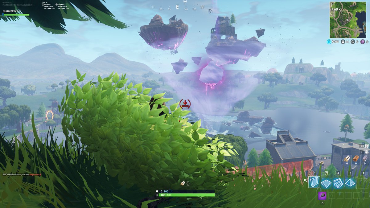 Location butterfly event