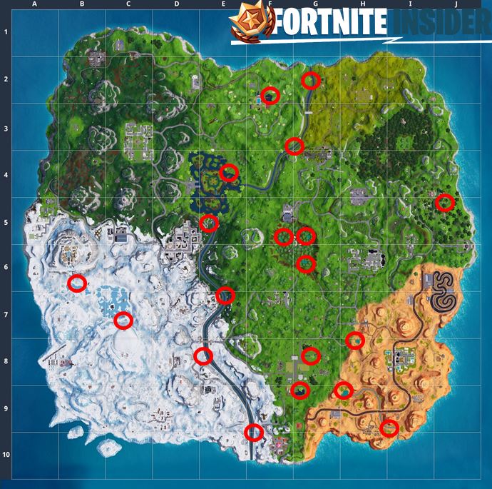 14 days of Fortnite Search Waterside Goose Nest Locations