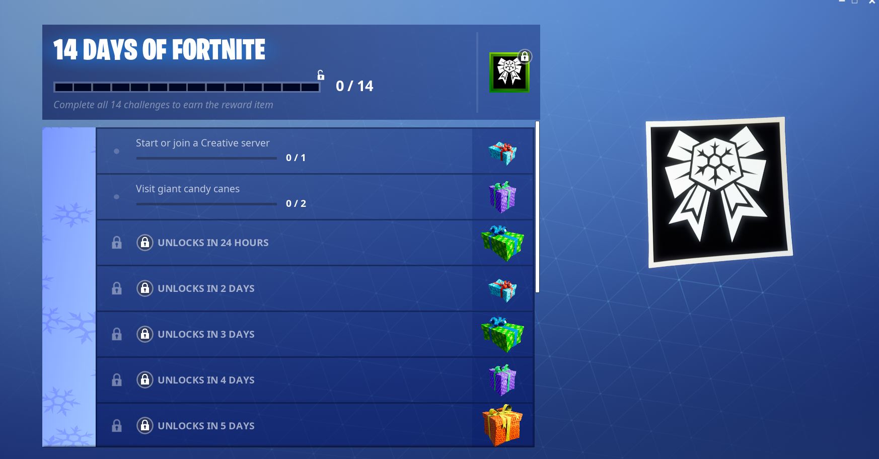 14 days of Fortnite challenges day 2
