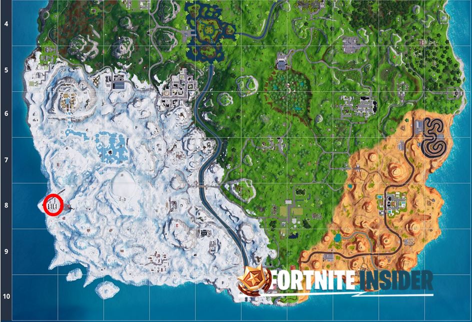 Battle Star Location - Snowfall Challenge Week 3