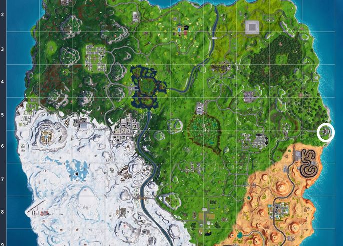 Fortnite Abadoned mansion location