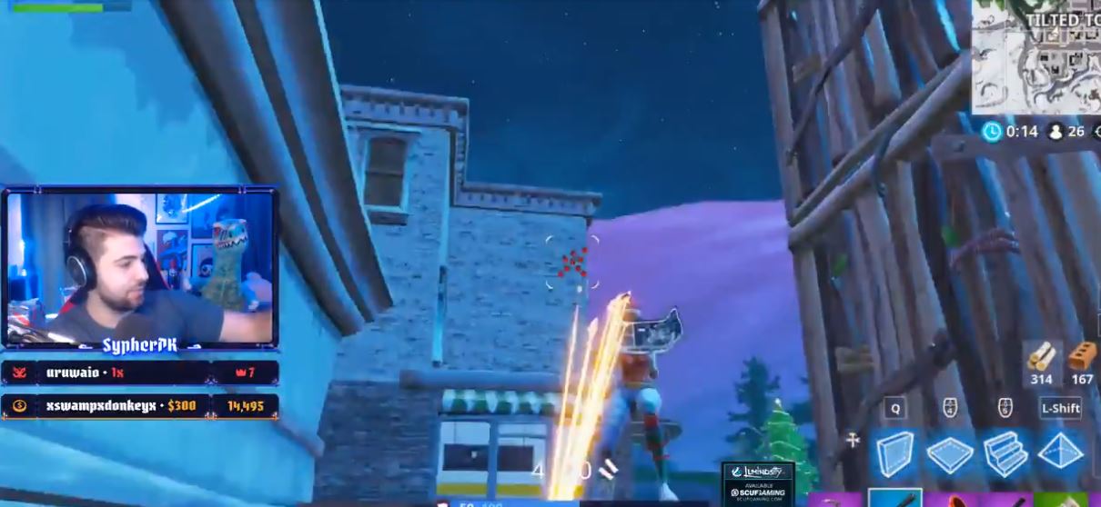 Fortnite Battle Royale Shotgun Bugs