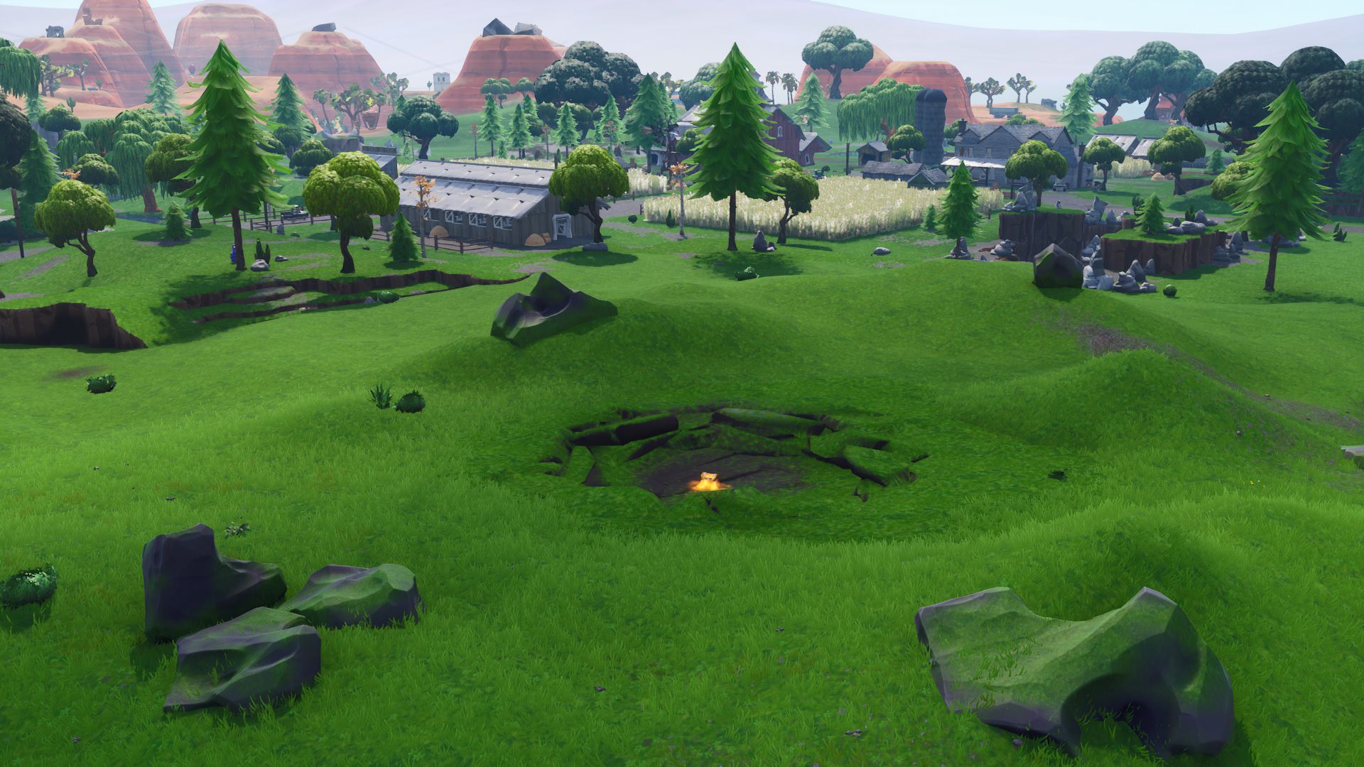Fortnite Corrupted Areas Grass