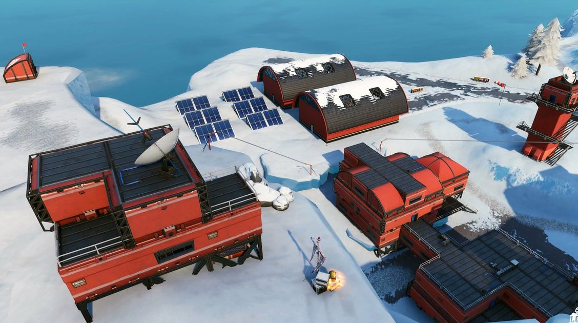 Fortnite Season 7 New POI - Frosty Flights