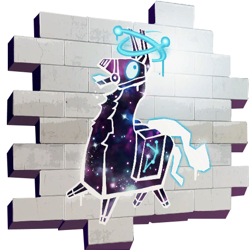 Fortnite Galaxy Llama for the Galaxy Skin owners